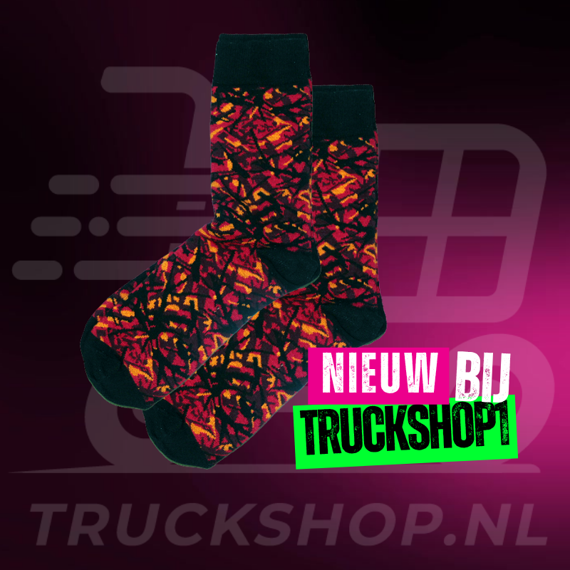 Danish Pluche Sokken Rood – Maat 39 t/m 46 | Extra Warm & Comfortabel