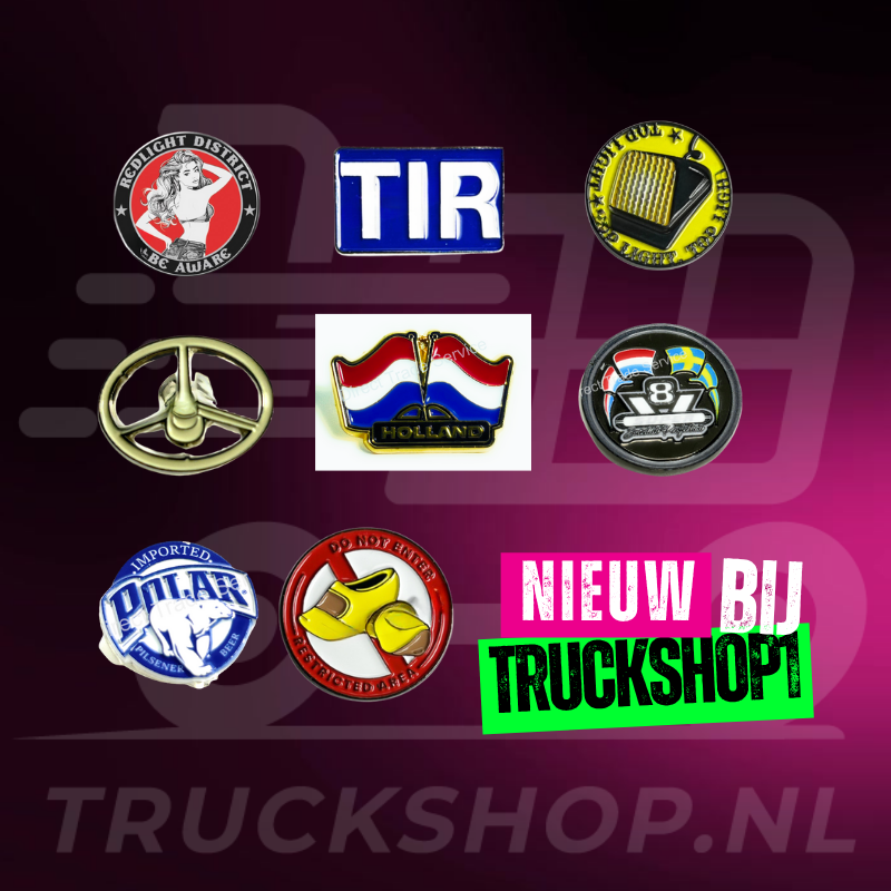 Luxe Pin – Diverse Varianten | Cabine Decoratie & Truck Accessoires