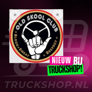 Leuchtkasten de Luxe Old Skool Club – 5V USB & USB-C Kabinenbeleuchtung 17x17 cm