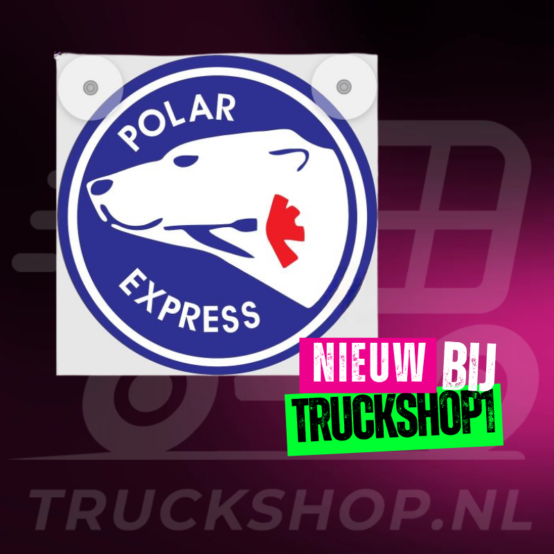 Leuchtkasten de Luxe Polar Express (links) – 5V USB & USB-C Kabinenbeleuchtung 17x17 cm