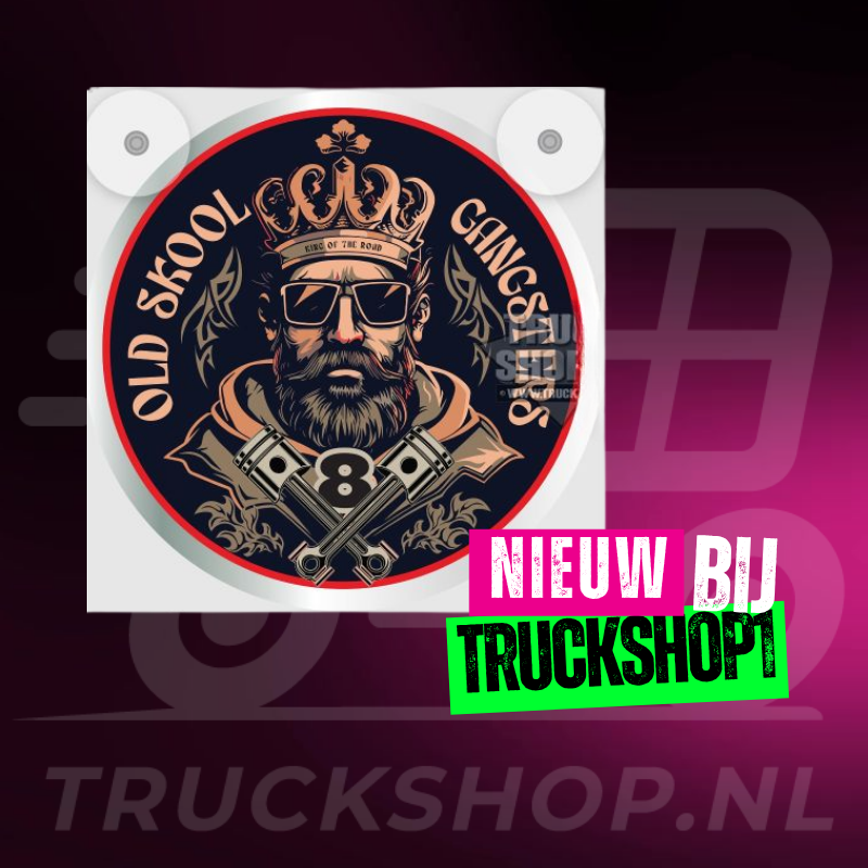 Lichtkasten de Luxe King-Gangsters – 5V USB & USB-C Kabinenbeleuchtung 17x17 cm
