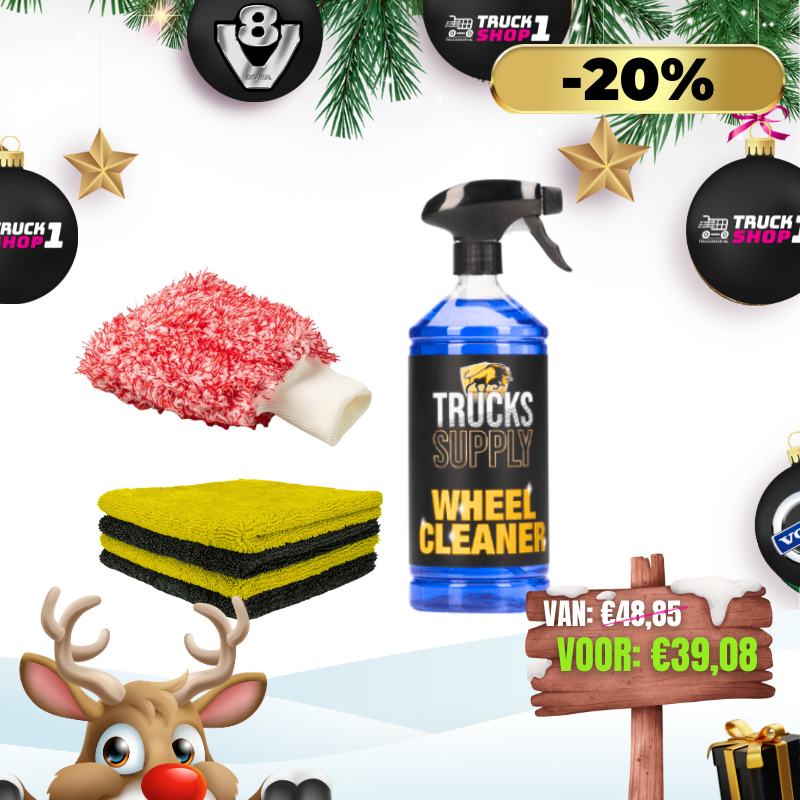 Rim cleaner Truckssupply + washing glove + Vital elements pack