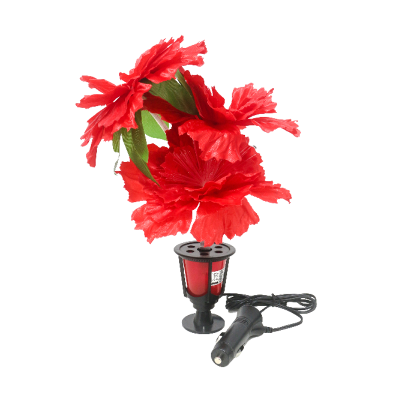 Verlichte bloem 12-32V – Sfeervol rood licht voor truckinterieur. Perfect als decoratieve verlichting in vrachtwagens, bussen en auto’s. Eenvoudige installatie en duurzaam design. Bestel nu bij Truckshop.nl!