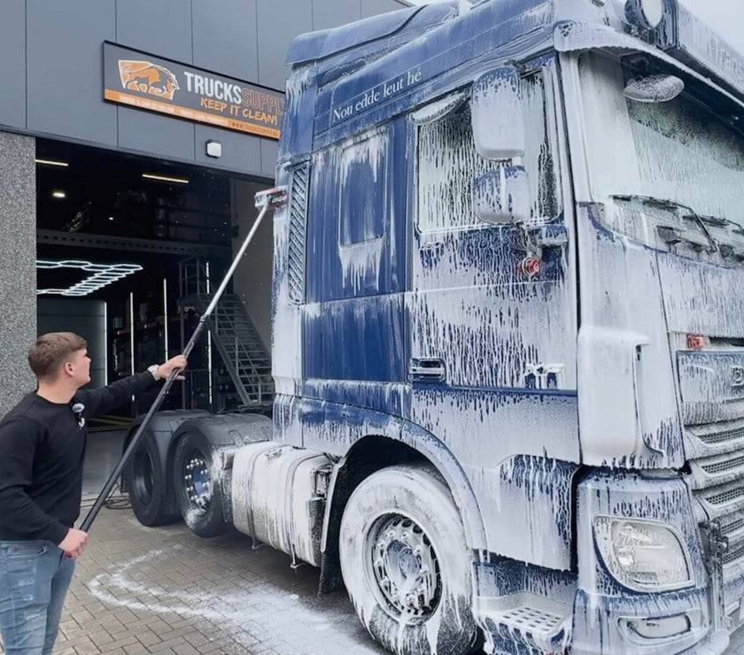 Microvezel Washoes – Krasvrij Wassen voor Vrachtwagens & Auto’s