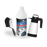 Alcoa Felgenreinigungsset – ALclean 1L + ALbrush2 + IK Multi 1.5 Drucksprüher