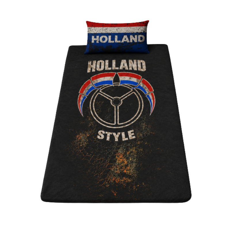 Dekbedovertrek 1 Persoon Holland Style 140x200 cm + Kussensloop