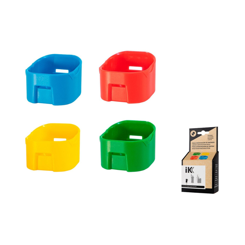 IK Sprayer Kleuridentificatie Kapjes – Set van 4