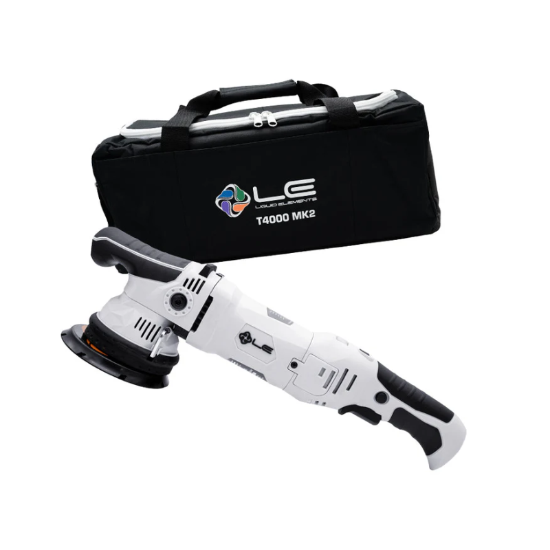 Liquid Elements T4200 EU Excentrische Polijstmachine – 15mm stroke, 220V voor professionele lakverzorging.