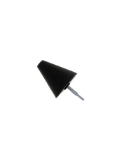 Polierkegel, schwarze Oberfläche, 100 mm