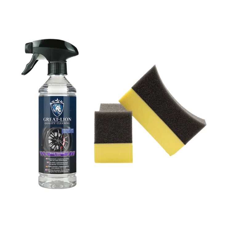 Black Obsidian Tire Black + Applicator