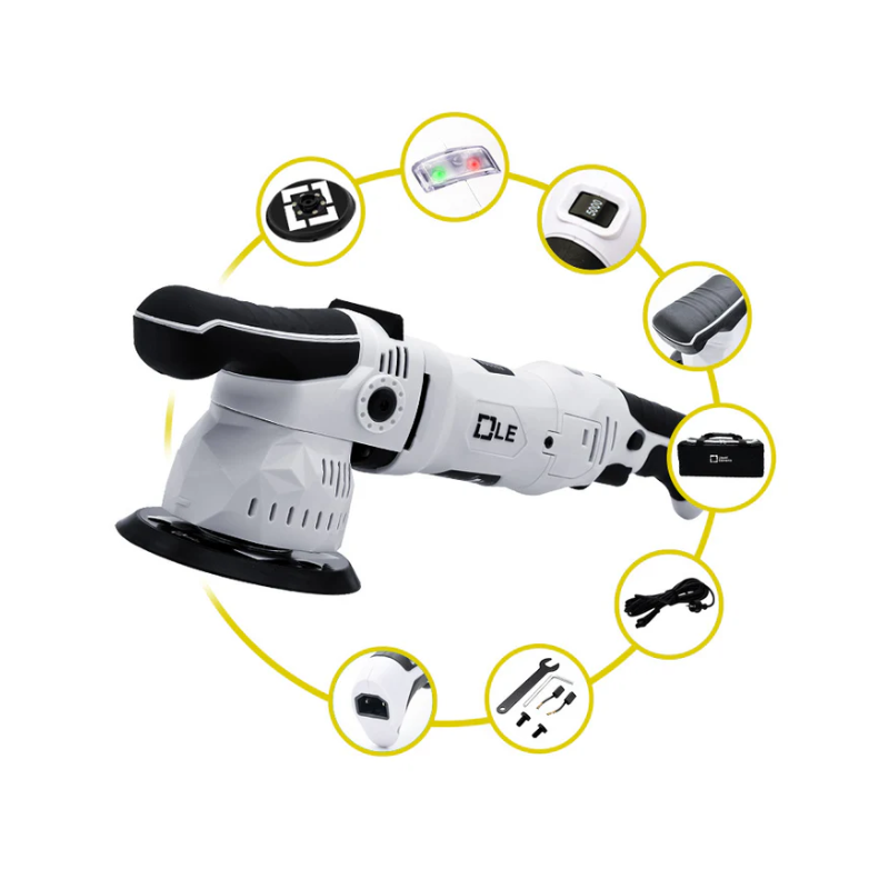 Excentrische Polijstmachine voor een professionele lakafwerking.