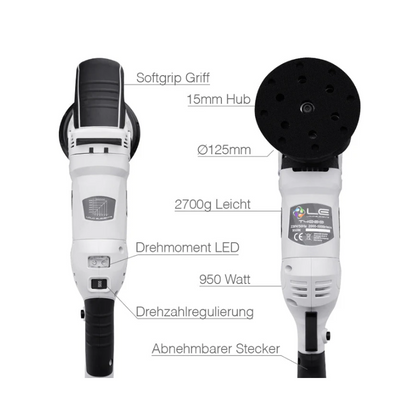 Liquid Elements T4200 EU Excentrische Polijstmachine – 15mm stroke, 220V