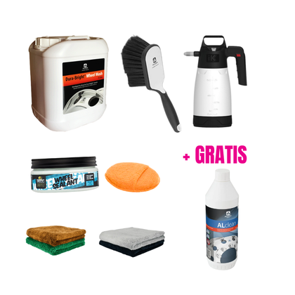 Alcoa Dura-Bright Velgen Reinigingspakket (incl Gratis Alclean 1L)