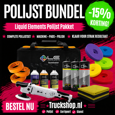 Liquid Elements Polijstpakket T3200 – Compleet voor een Showroomglans!