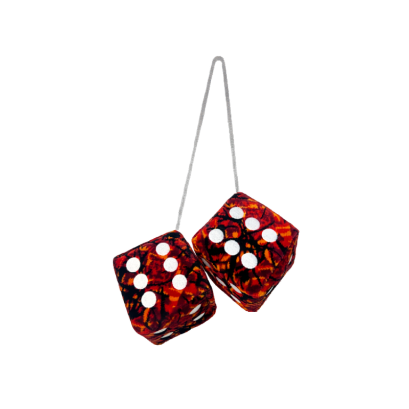 Complete Deense Pluche Truck Interieur Set - Rood