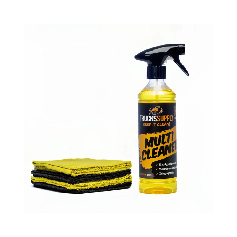Multi Cleaner + 4-Pack Doeken Set