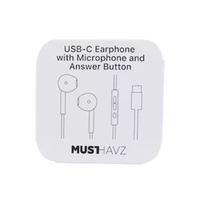 To Go Earphone USB-C White