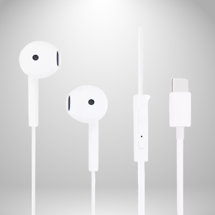 o Go Earphone USB-C White – comfortabele oordopjes