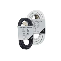 to Go USB-A to Lightning Cable – iPhone laadkabel 1.0m en 2.0m, perfect voor onderweg