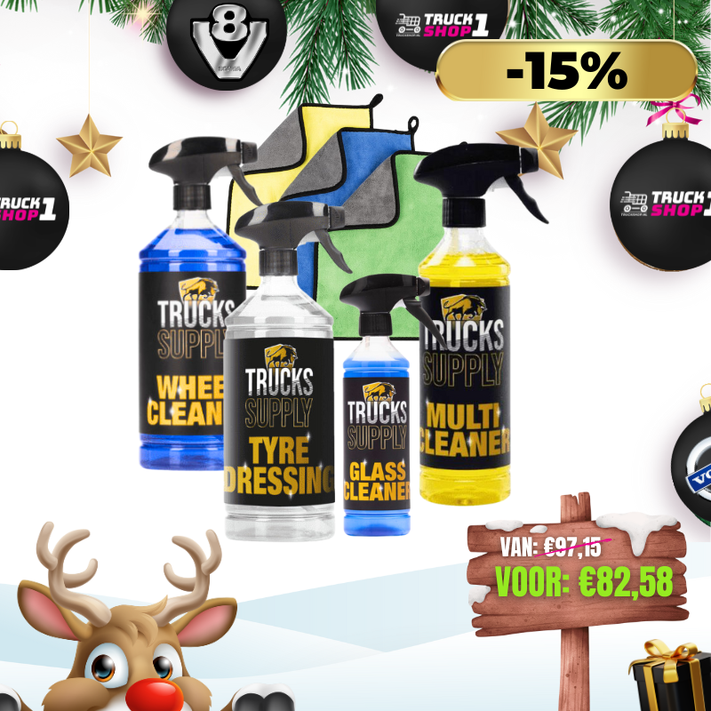 Truckssupply Christmas Cleaning Deal – compleet vrachtwagen reinigingspakket